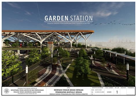 Garden Station Redesain Stasiun Bekasi Dengan Pendekatan Biophilic