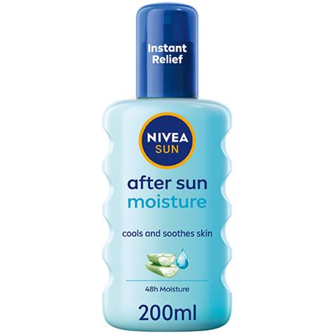 Nivea After Sun Spray With Aloe Vera Ml Skincare B M