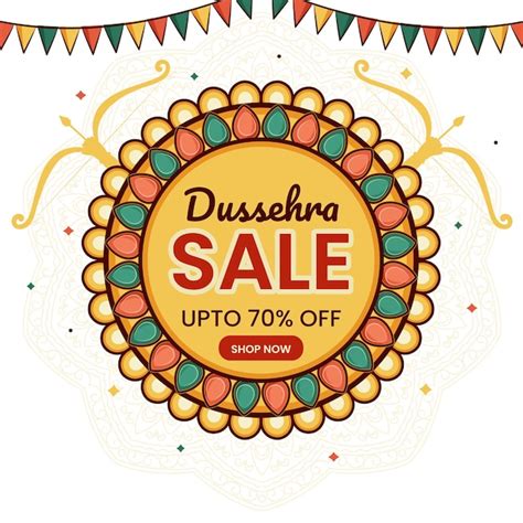 Premium Vector | Big festive sale and dussehra sale promotion banner ...