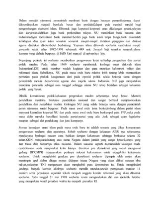 Politik Islam Masa Orde Baru Pdf