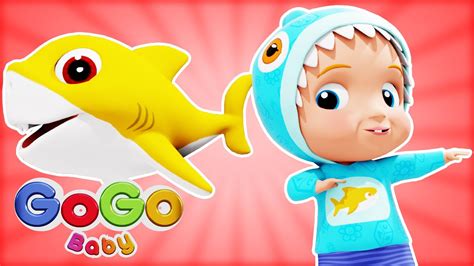 Beb Tibur N Baby Shark Canciones Infantiles Gogo Baby Espa Ol