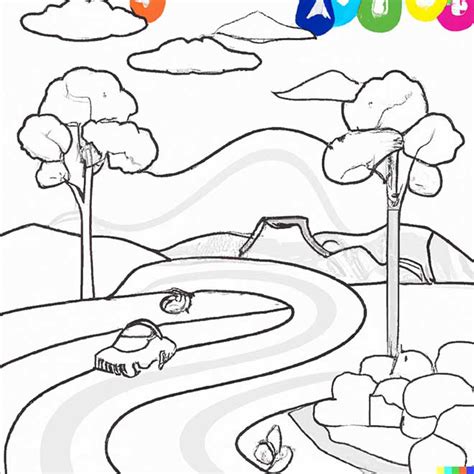 25 Desenhos De Estrada Para Imprimir E Colorirpintar Images And