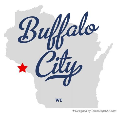 Map of Buffalo City, WI, Wisconsin