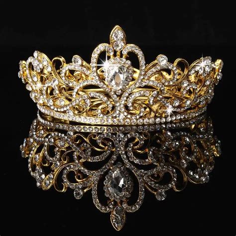 Aliexpress Buy New Luxury Wedding Crown Alloy Rhinestone Bridal