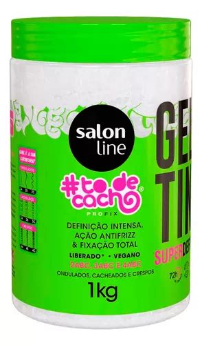 Salon Line To De Cacho Gelatina Super Definici N Gel X Kg