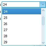 How To Show A Vertical Scrollbar In Html Select When Number Of Elements