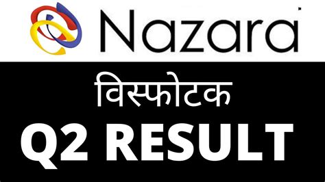 Nazara Technologies Q2 Results 2022 Nazara Technologies Results