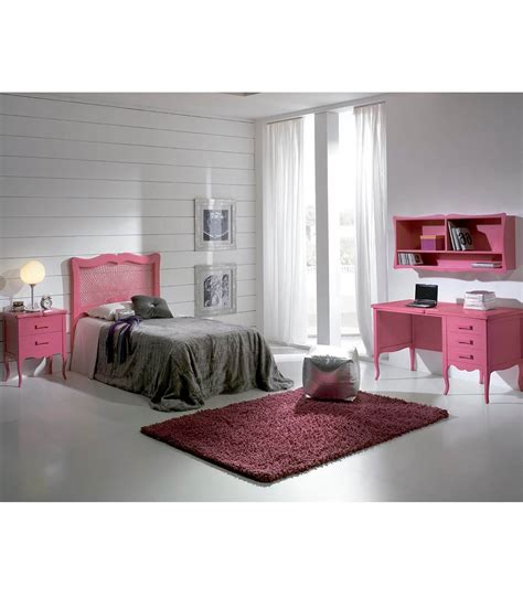 Dormitorio Juvenil Rosa Belsa De Mbar Muebles