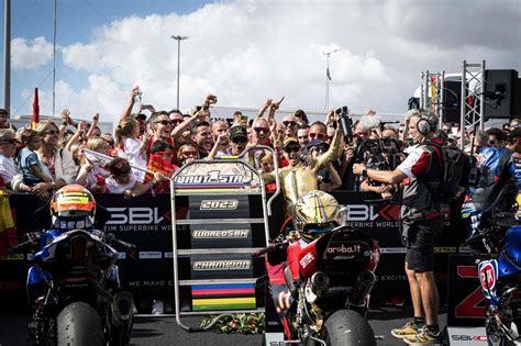 Ducati Alvaro Bautista è campione del mondo Superbike Motoblog