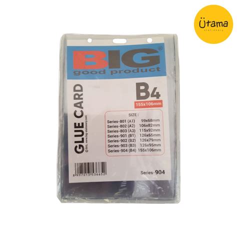 Jual Plastik Id Cardname Tagid Card Case Big B4 Portraitvertikal