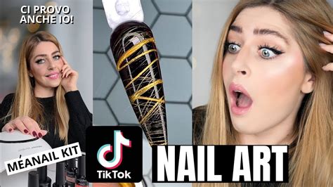 Assurde Tik Tok Nail Art Test Manicure M Anail Ci Riusciro Youtube