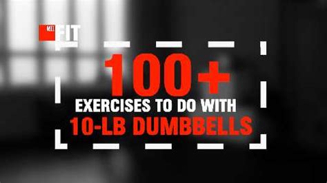 100 Exercises You Can Do With a 10-Pound Dumbbell | Men's Health