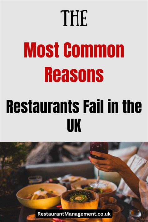 The 3 Most Common Reasons Restaurants Fail Restaurant Management