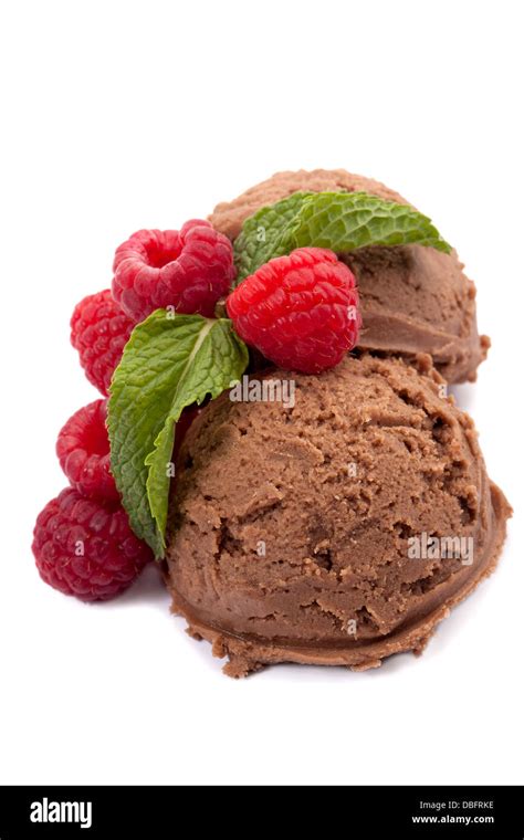 fruity ice cream stock photo alamy