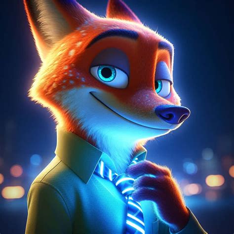 Download Free Nick Wilde Smirk Zootopia Wallpaper