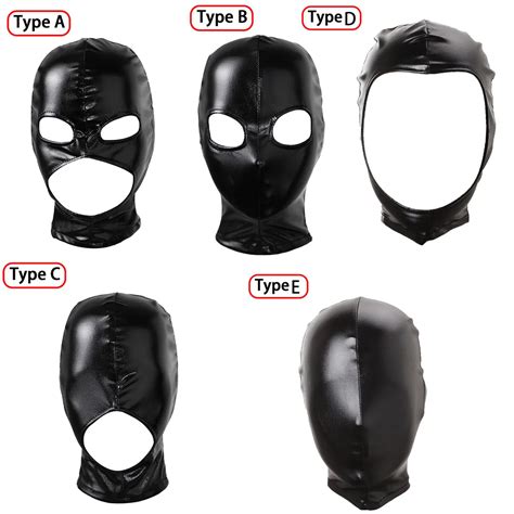 Plain Black Full Face Mask