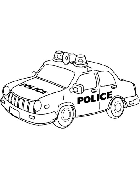 Free Printable Police Car Coloring Pages Pdf - Coloringfolder.com