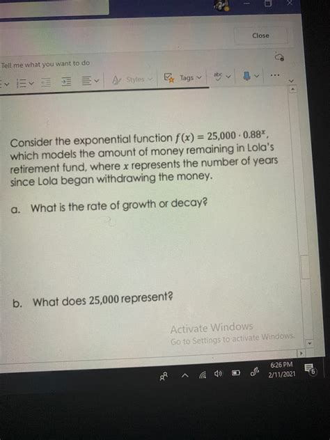 Answered Consider The Exponential Function F X … Bartleby