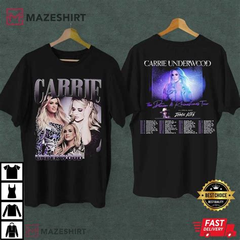 Carrie Underwood Denim And Rhinestones Tour 2022 Merch T-Shirt