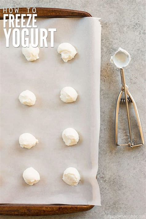 how long does it take yogurt to freeze