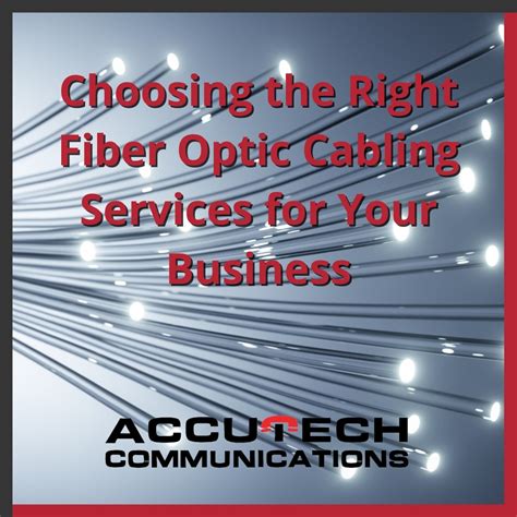 How Fiber Optic Cabling Can Improve Your Business Performance