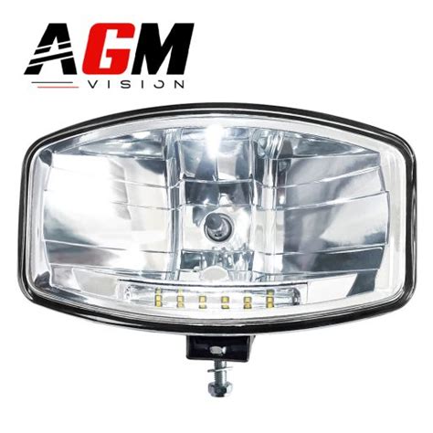 PHARE OVAL JUMBO LED AU CHOIX POUR CAMION 24V