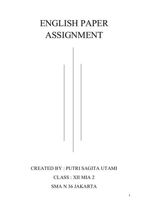 Contoh Makalah Dalam Bahasa Inggris Pdf Makalah Pendidikan