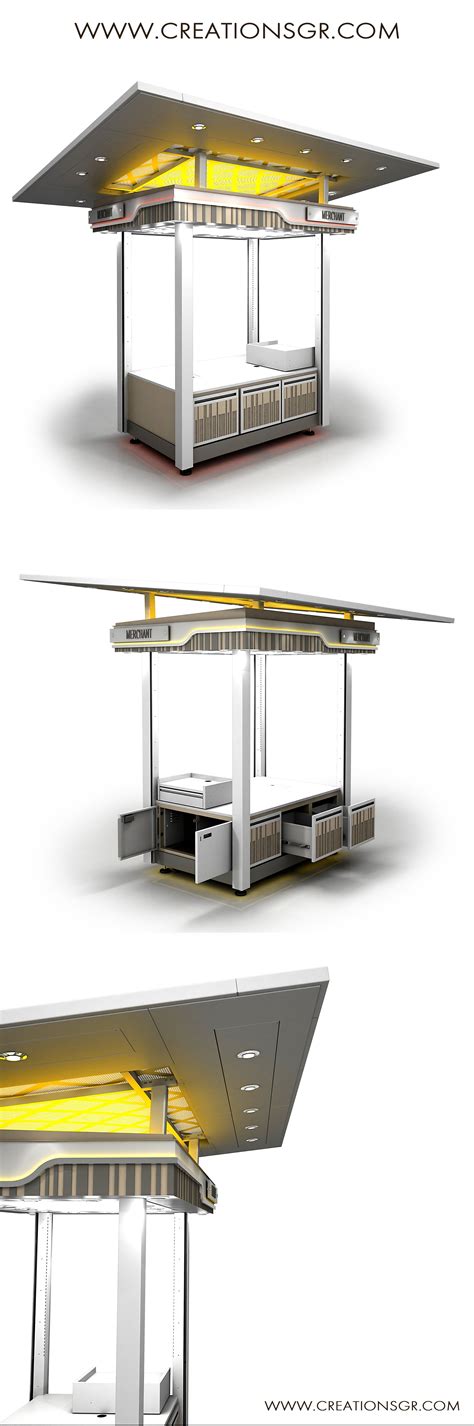 Modern Exterior Kiosk Kiosk Design Canopy Design Retail Design