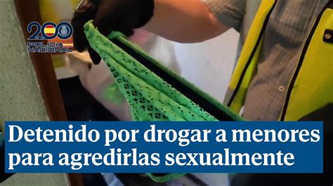 Detenido Un Hombre Por Drogar A Menores Para Agredirlas Sexualmente En