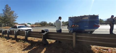 Aparatosa volcadura en la carretera México Querétaro Noticias de