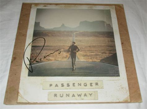 Mike Rosenberg Signed Passenger Runaway Vinyl Record Autographia