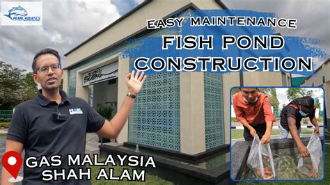 Best Fish Pond Construction Services in Klang Valley Malaysia