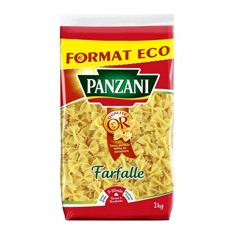 Panzani Farfalle Paquet De G Ou Kg P Tes Riz Et F Culents Les