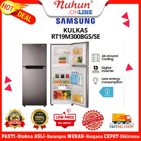 Jual Kulkas Pintu Samsung Rt M Bgs Se Shopee Indonesia