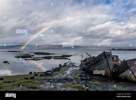 Wreck Fishing Boat Boats Salen Hi Res Stock Photography And Images Alamy