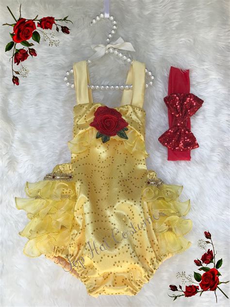 Baby Belle Costume, Beauty and the Beast, Princess Birthday Outfit ...