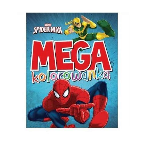 Marvel Spider Man Mega Kolorowanka Brendo Pl