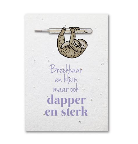 Groeikaart Dapper En Sterk Luiaard Bonteraaf