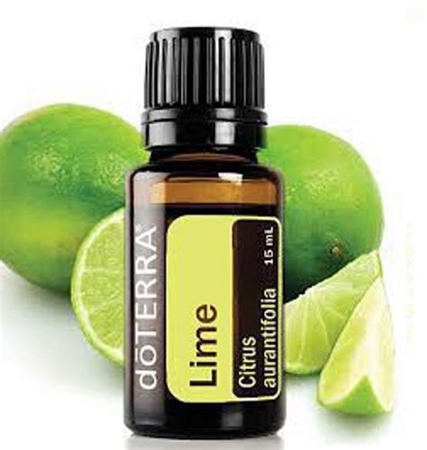 Doterra Esenci Lny Olej Lime Limetka Ml