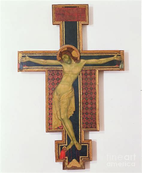 Crucifix Painting By Italian School Pixels