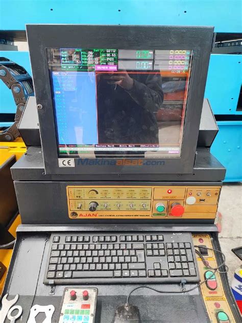 Satılık ikinci el AJAN CNC 260 AMPER 3000 x 12000 PLAZMA OKSİJEN Plazma