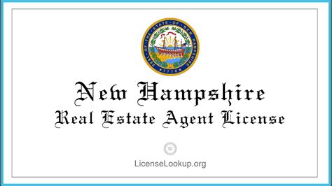 New Hampshire Real Estate License What You Need To Get Started