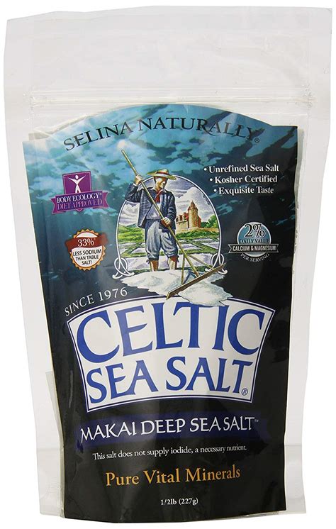 Celtic Sea Salt Makai Pure Gourmet Sea Salt 8 Oz : Fresh Health Nutritions