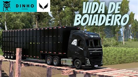 Volvo Fh Boiadeiro Cruzando Marcha Mapa Rbr Ets Youtube