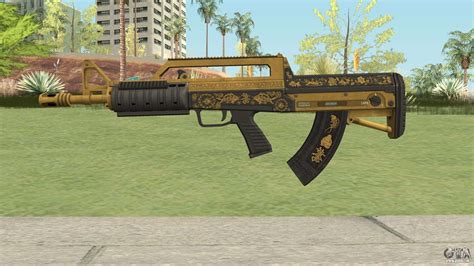 Bullpup Rifle Base V1 Main Tint Gta V Pour Gta San Andreas