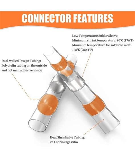 Solder Seal Heat Shrink Butt Connector Mariner Sails