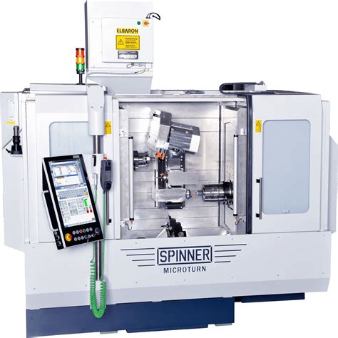 Centro De Torneamento E Fresamento Cnc Microturn Grind Spinner