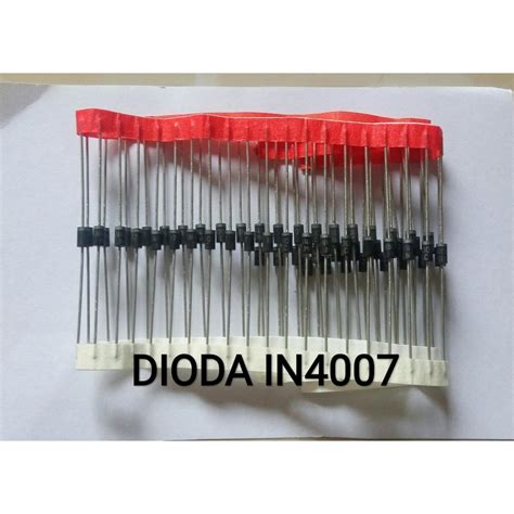 Jual 10 Buah 1N4007 IN4007 4007 1A 1000V DO 41 RECTIFER DIODA DIODE