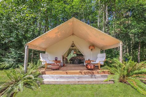 Private Glamping Retreat On Whidbey Island Wa Greenbank Backyard