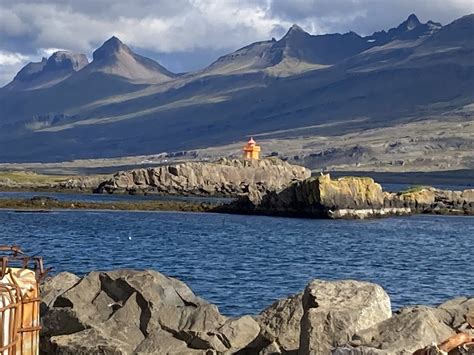 Djúpivogur Lighthouse in eastern Iceland Sherry Nelson Flickr